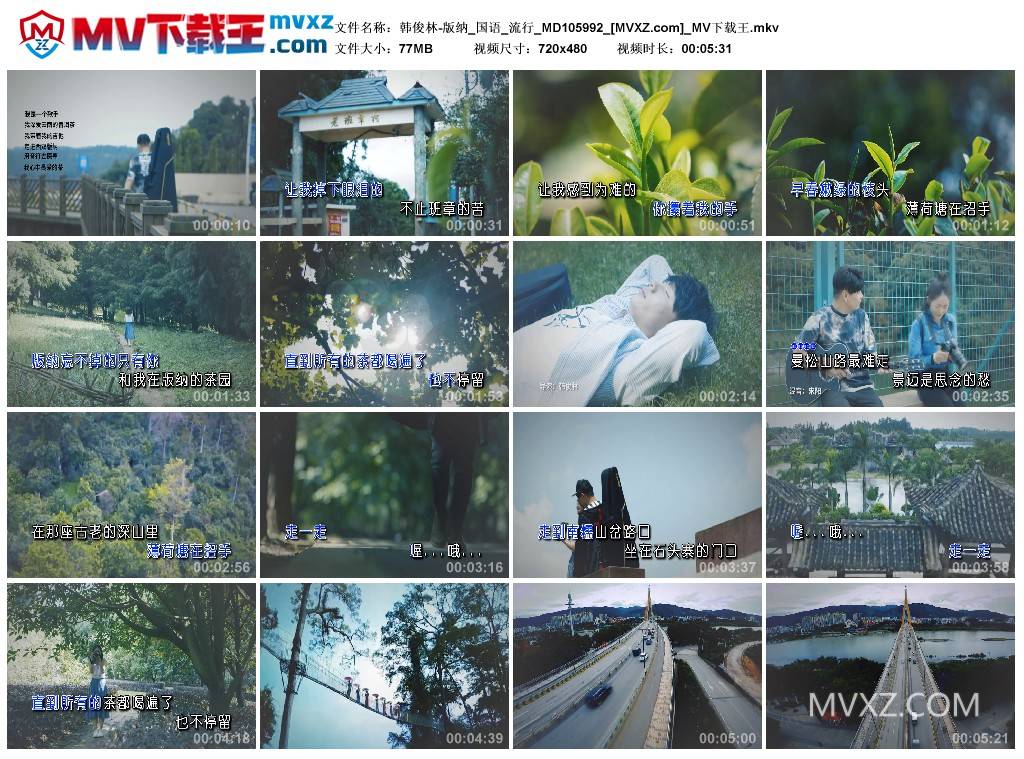 韩俊林-版纳_国语_流行_MD105992